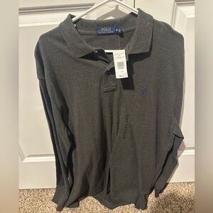 Polo by Ralph Lauren Dark Gray Men's Polo Shirt